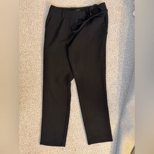 LOFT Black Cropped Dress Pants